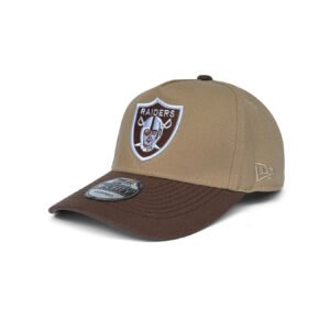 NEW ERA 9FORTY A-FRAME LAS VEGAS RAIDERS NFL CAMEL GREY