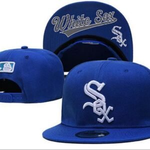 Fully blue Sox logo Cap design