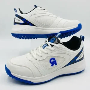 Men's Cricket shoes- White & blue