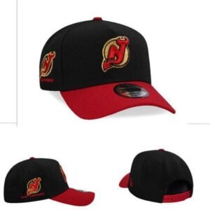 Two tone Premium cap-Red and black