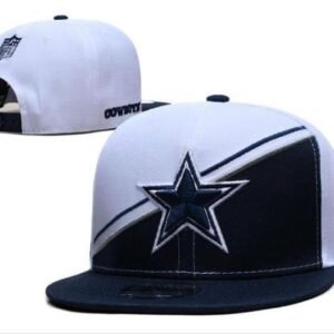 White and Black design cap- Star logo