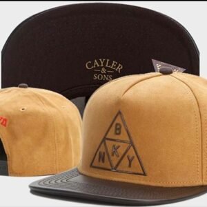 Golden S Baseball Cap - Yellow and Brown