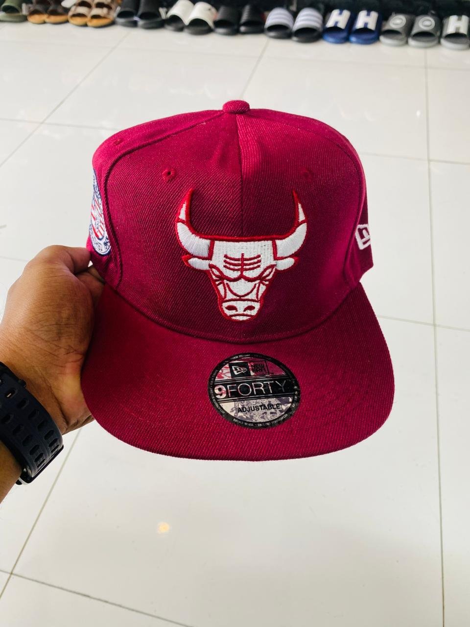 Simple Maroon color Vintage design