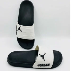 Men's casual slides - basketball logo