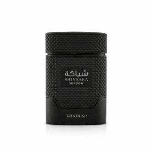 Khadlaj Shiyaaka Shadow Perfume Bottle – 10ml Black Textured Design