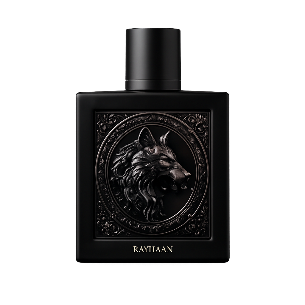 Rayhaan Wolf Black Perfume Bottle – 10ml Luxury Fragrance